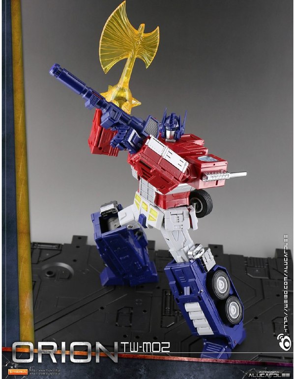 Toyworld Orion Unofficial MP Scale Optimus Prime Color Photos 08 (8 of 24)